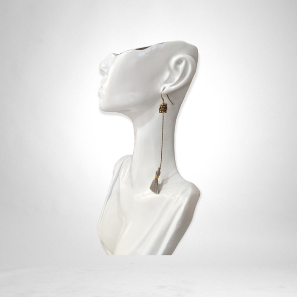 Shiraleah Lena Earring Grey - Picture 4 of 8